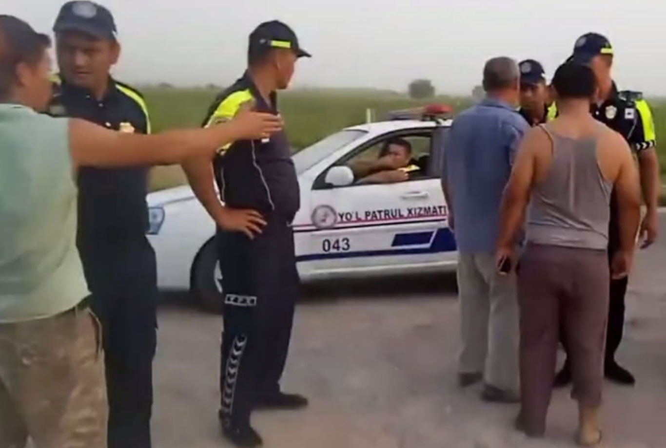 Сурхондарёда ЙПХ инспекторлари тарвуз ўғирлагани айтилди — видео