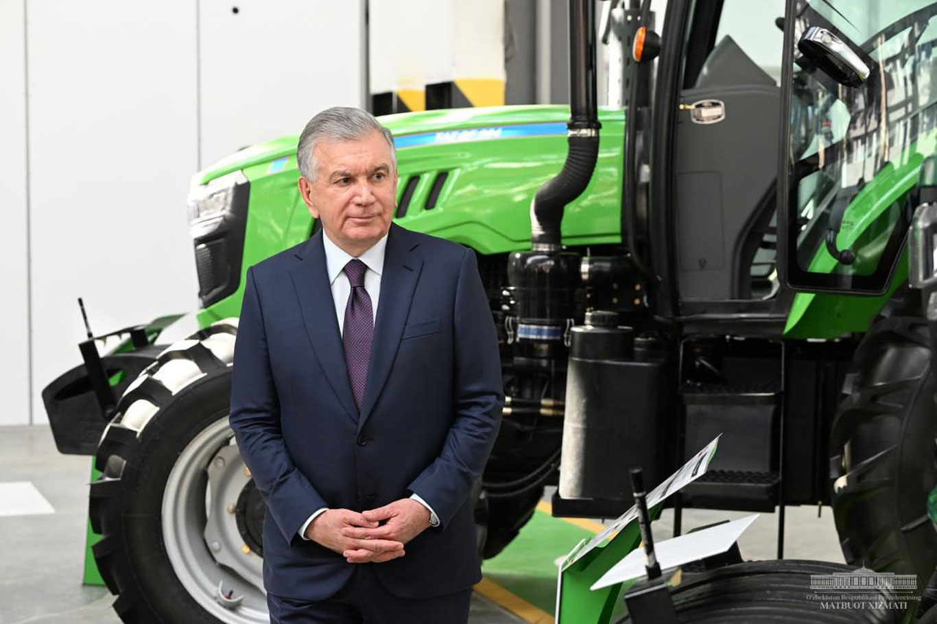 Shavkat Mirziyoyev Chirchiqdagi mashinasozlik klasteriga bordi