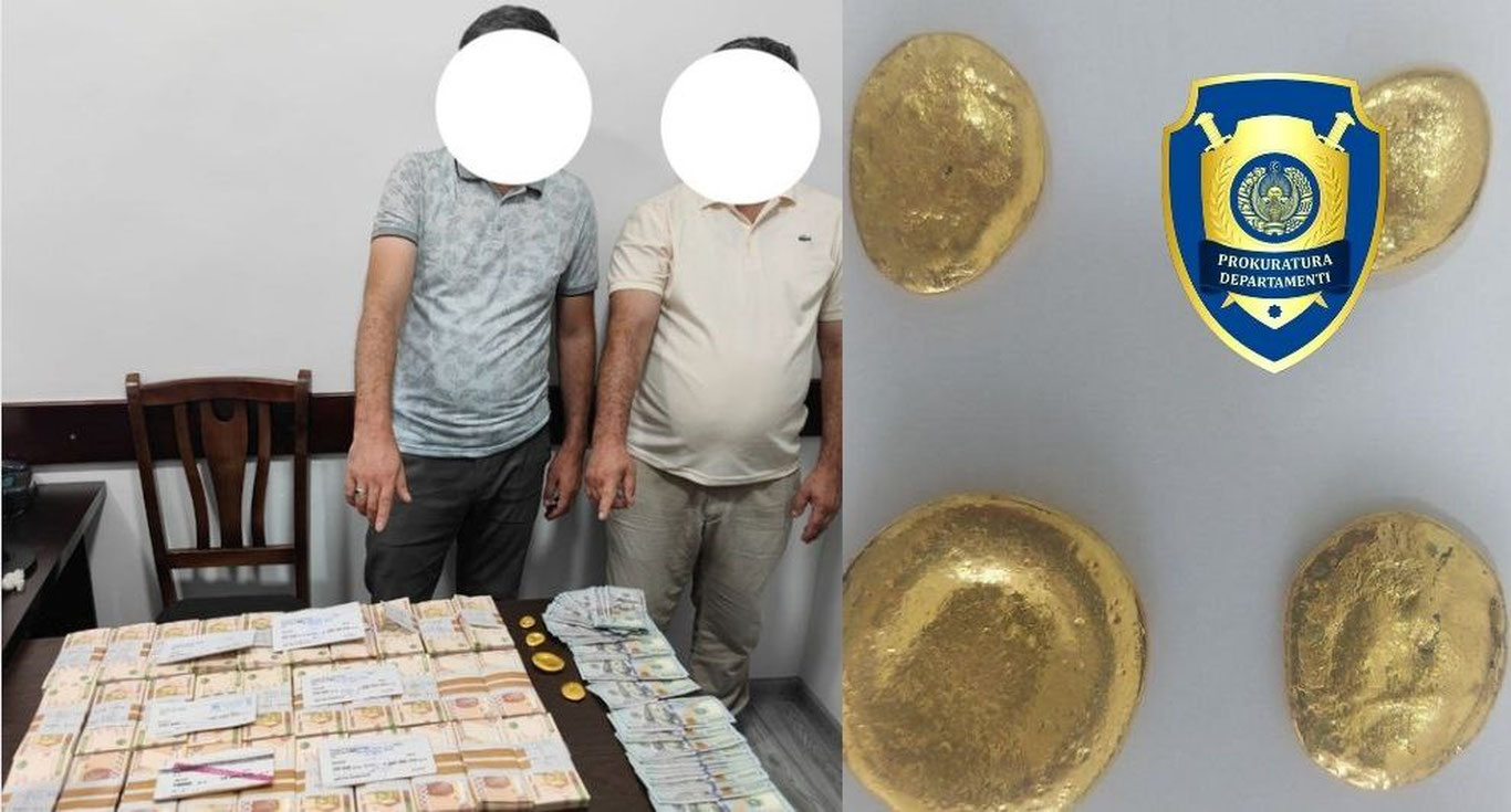 Buxoroda sof quyma oltin bo‘laklarini sotayotganlar ushlandi