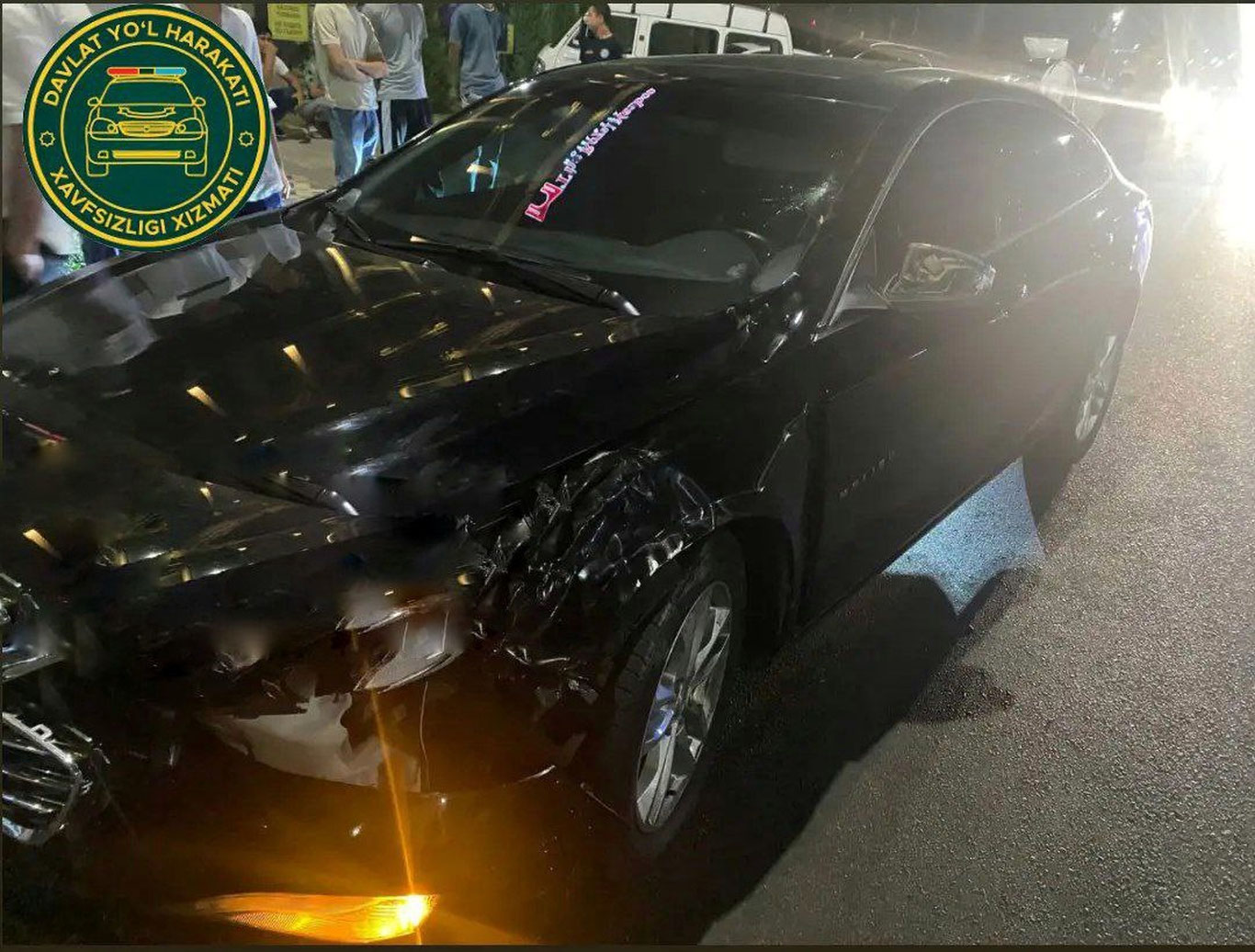 Тошкентда Malibu 74 ёшли фуқарони уриб юборди