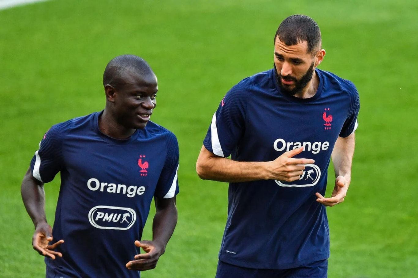 Kante va Benzema bir ish boshladi