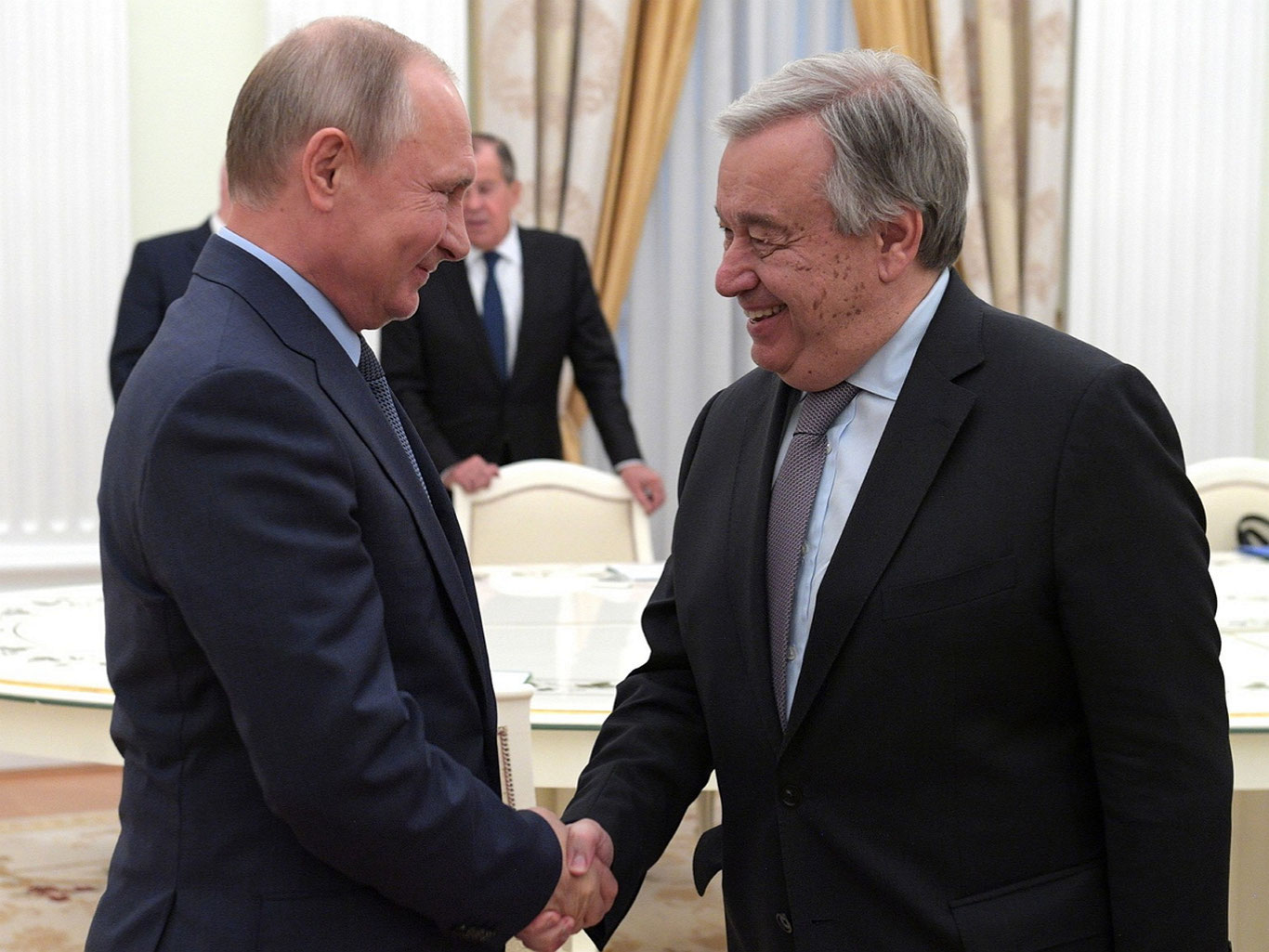 BMT Bosh kotibi Putin bilan muloqotni davom ettirishga tayyor