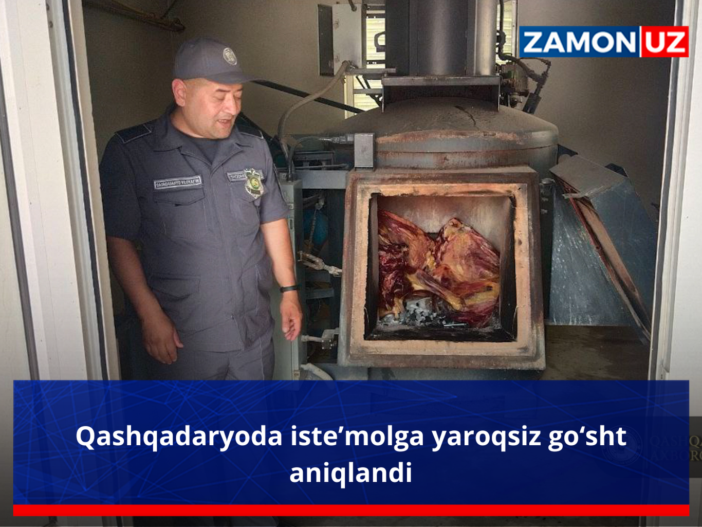 Qashqadaryoda iste’molga yaroqsiz go‘sht aniqlandi