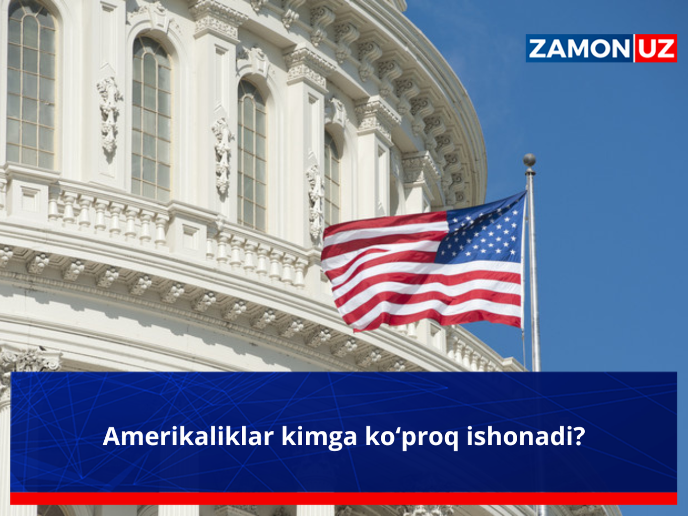 Amerikaliklar kimga ko‘proq ishonadi?
