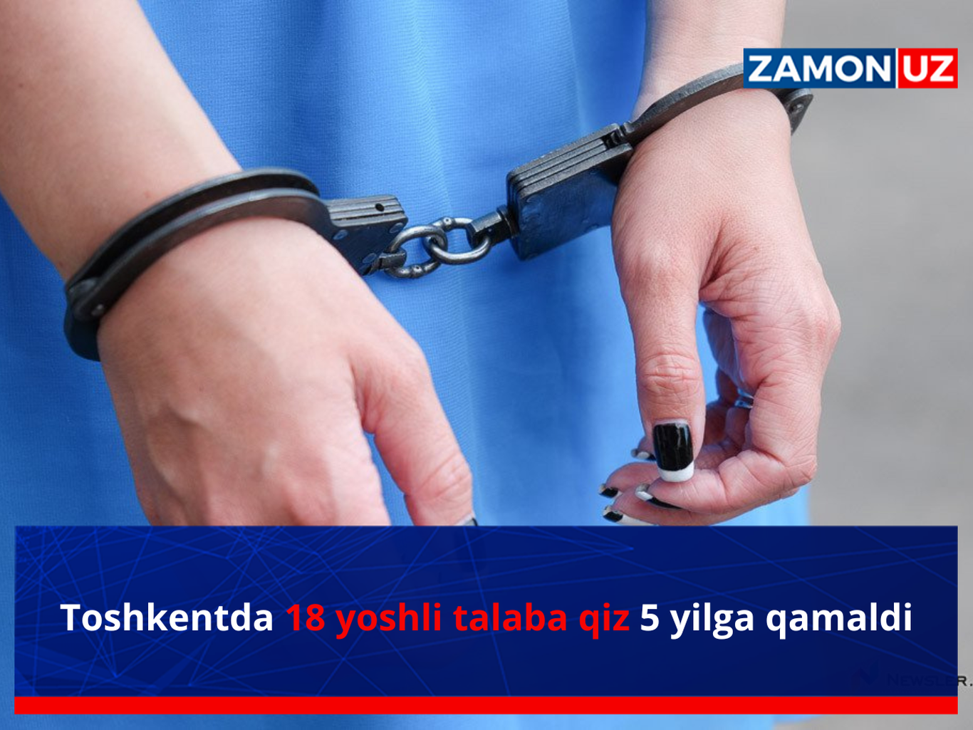 Тошкентда 18 ёшли талаба қиз 5 йилга қамалди