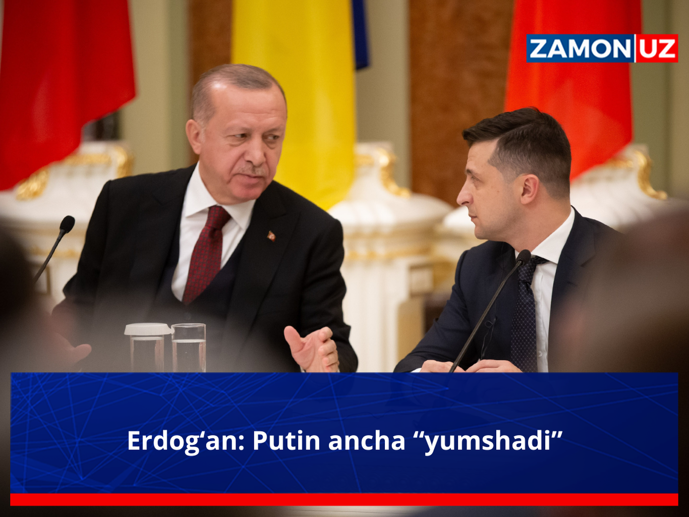 Эрдоған: Путин анча “юмшади”