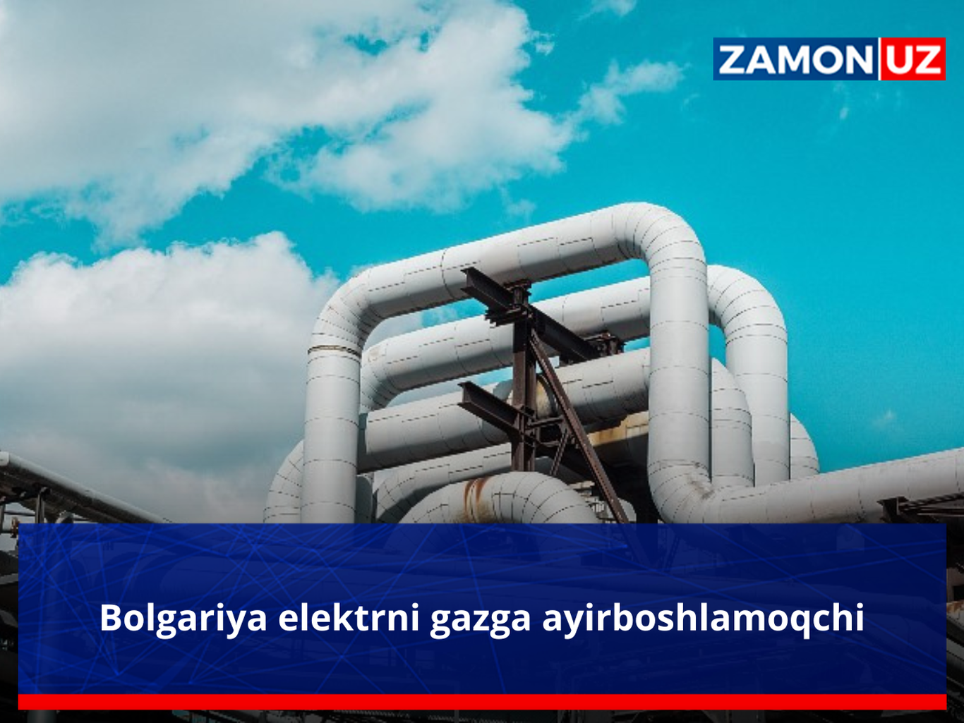 Bolgariya elektrni gazga ayirboshlamoqchi