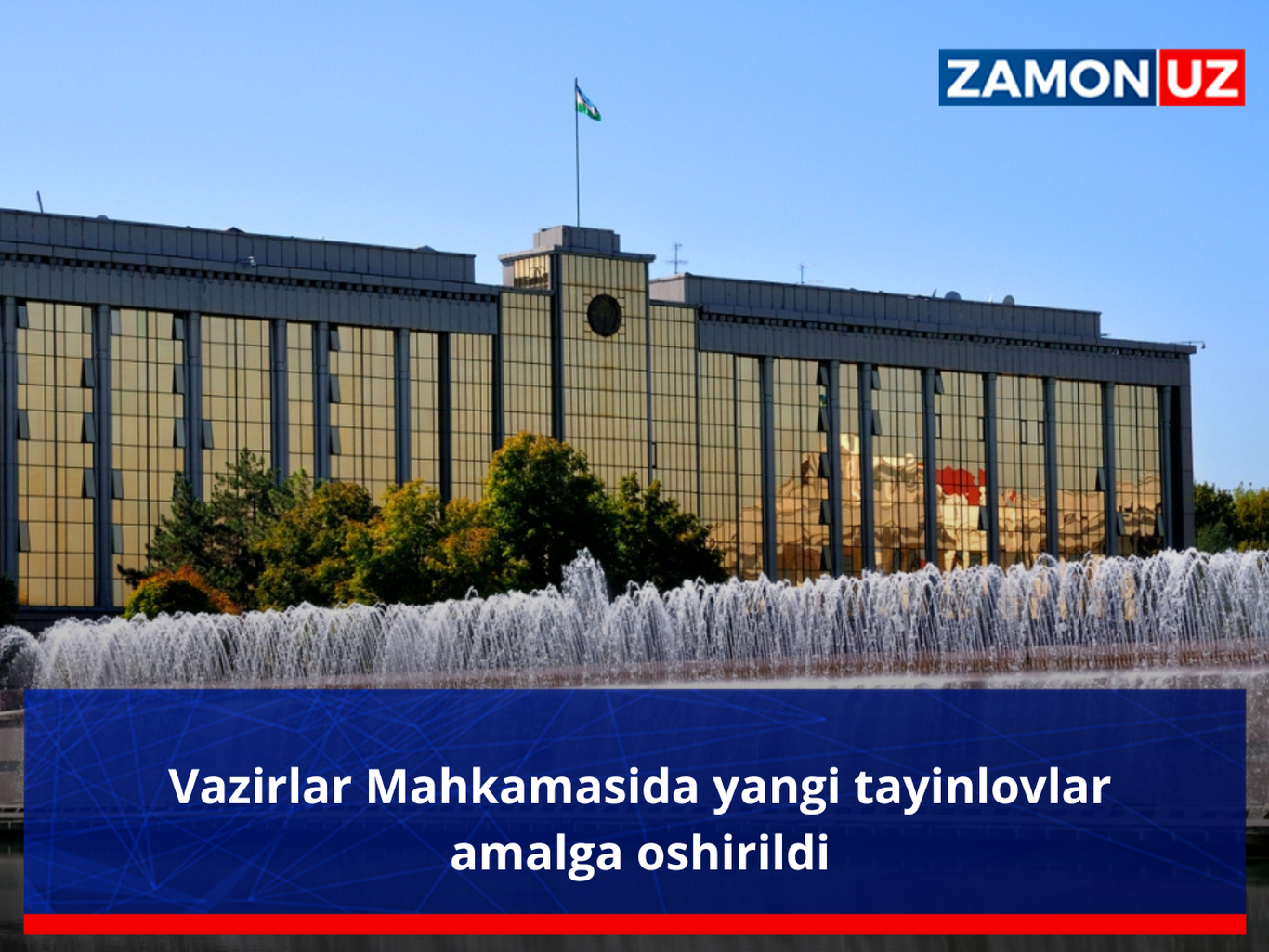 Vazirlar Mahkamasida yangi tayinlovlar amalga oshirildi