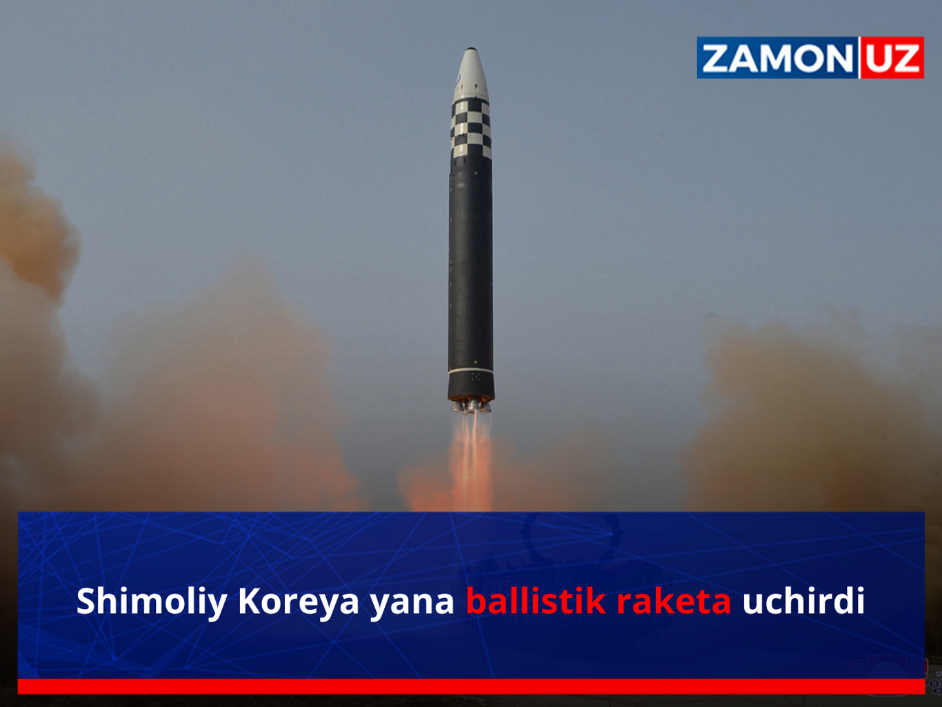 Шимолий Корея яна баллистик ракета учирди