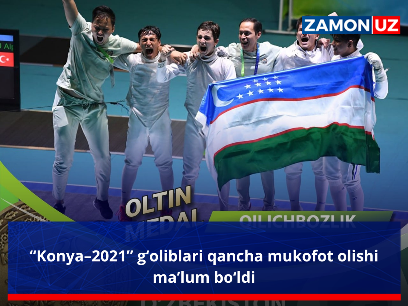 “Konya–2021” g‘oliblari qancha mukofot olishi ma’lum bo‘ldi