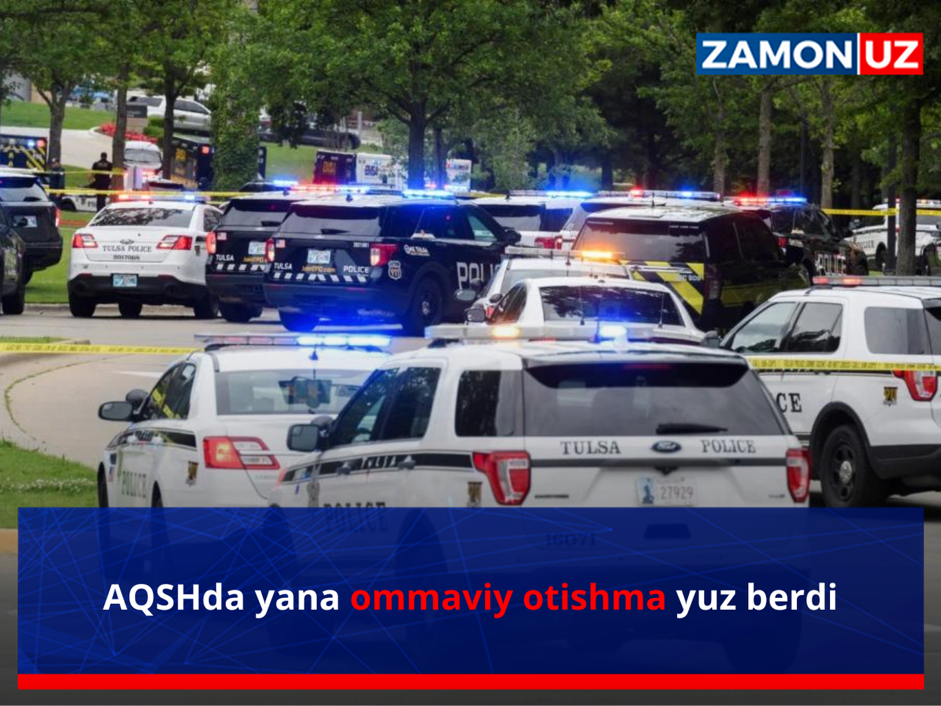 AQSHda yana ommaviy otishma yuz berdi