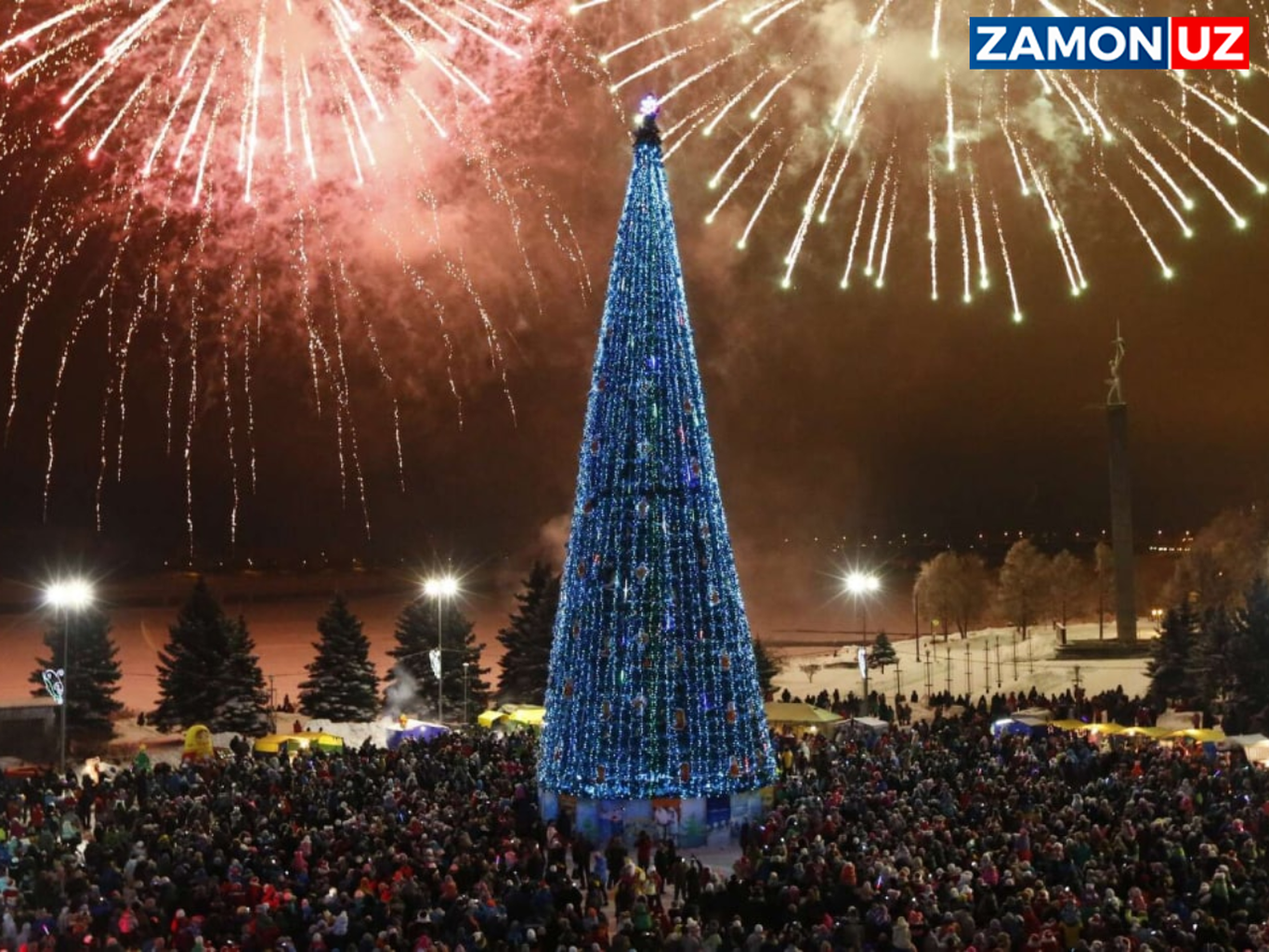 Тошкент шаҳрида янги йил арчалари қаерларга ўрнатилади?