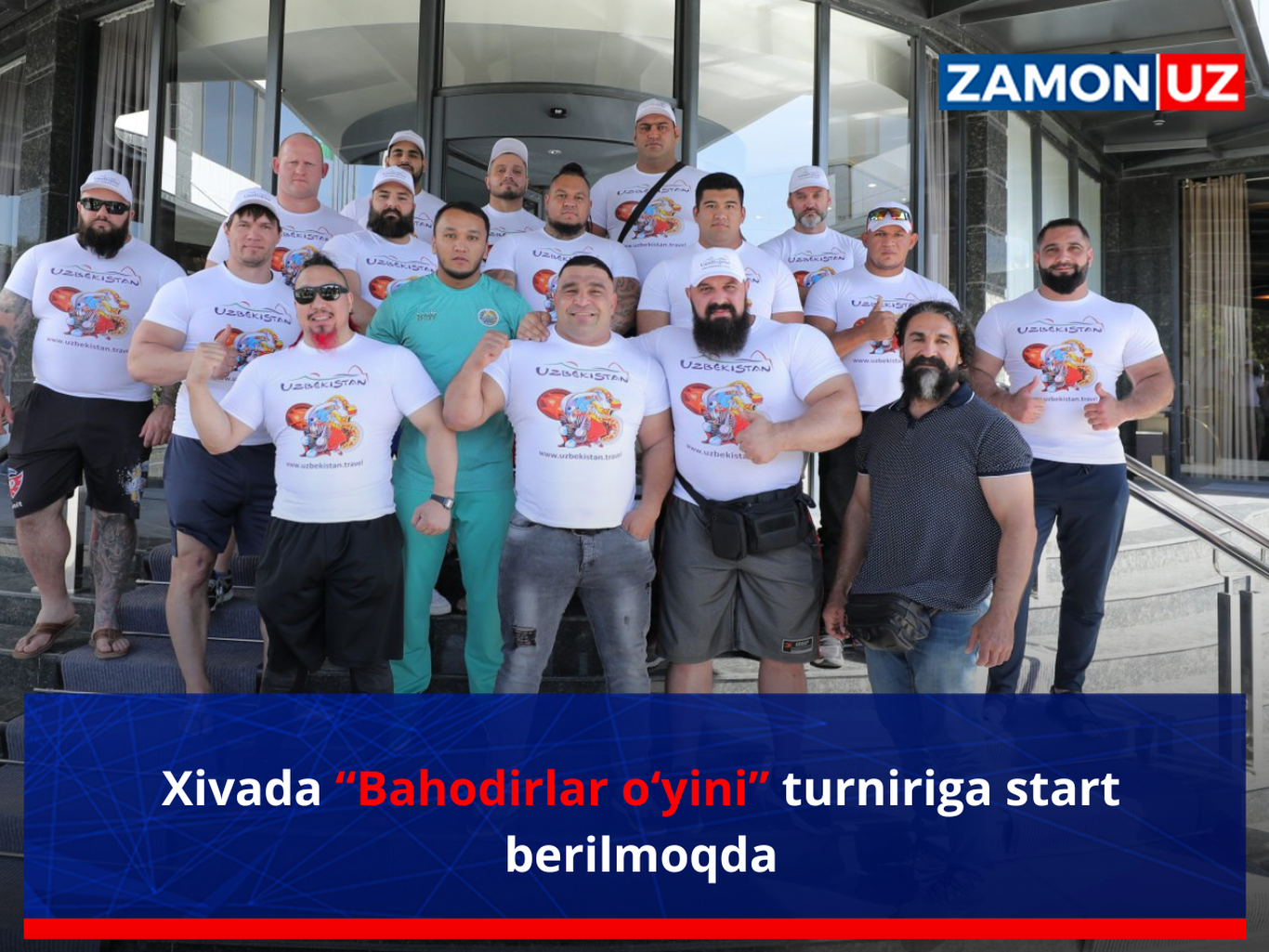 Xivada “Bahodirlar o‘yini” turniriga start berilmoqda
