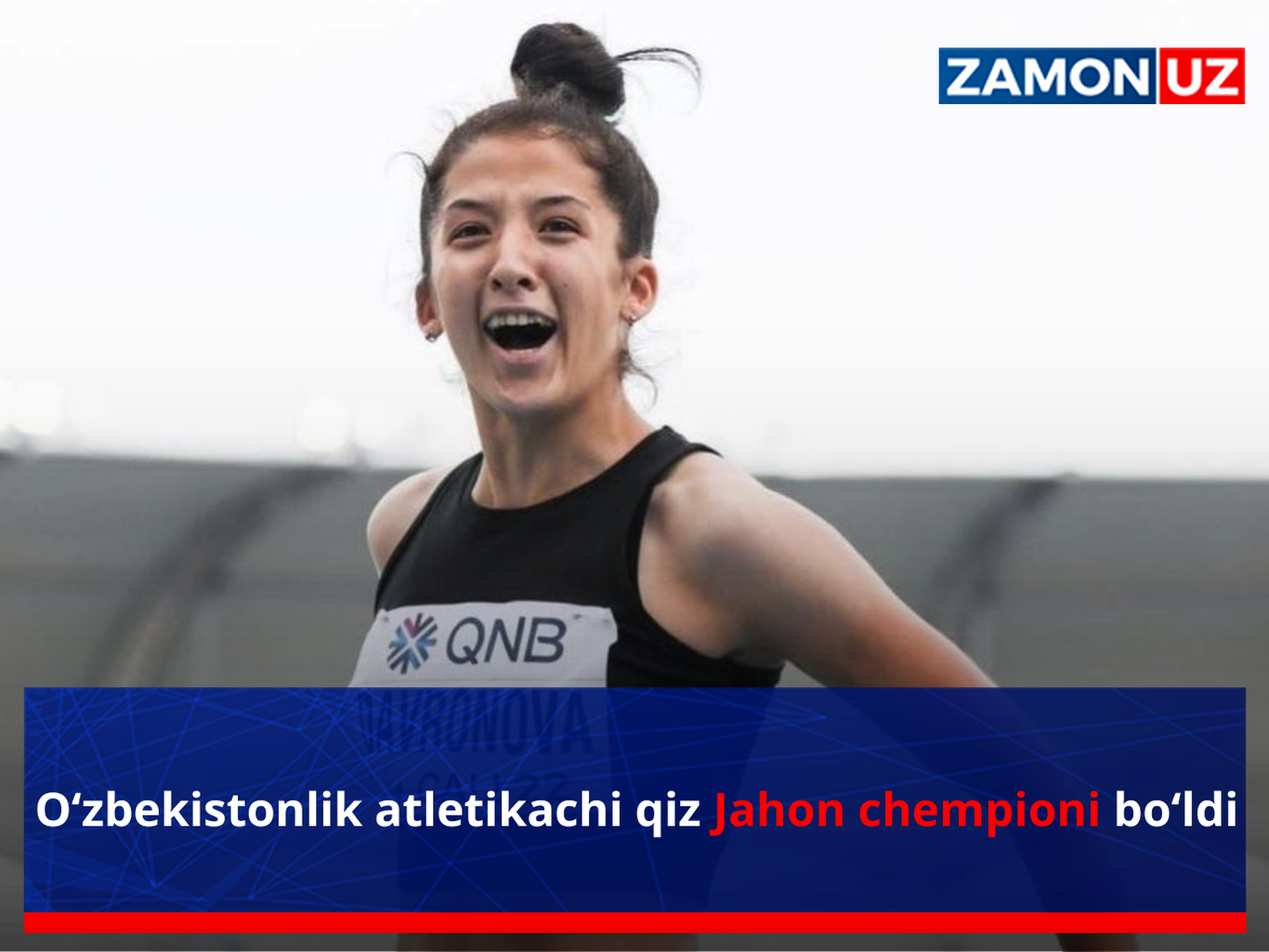 O‘zbekistonlik atletikachi qiz Jahon chempioni bo‘ldi