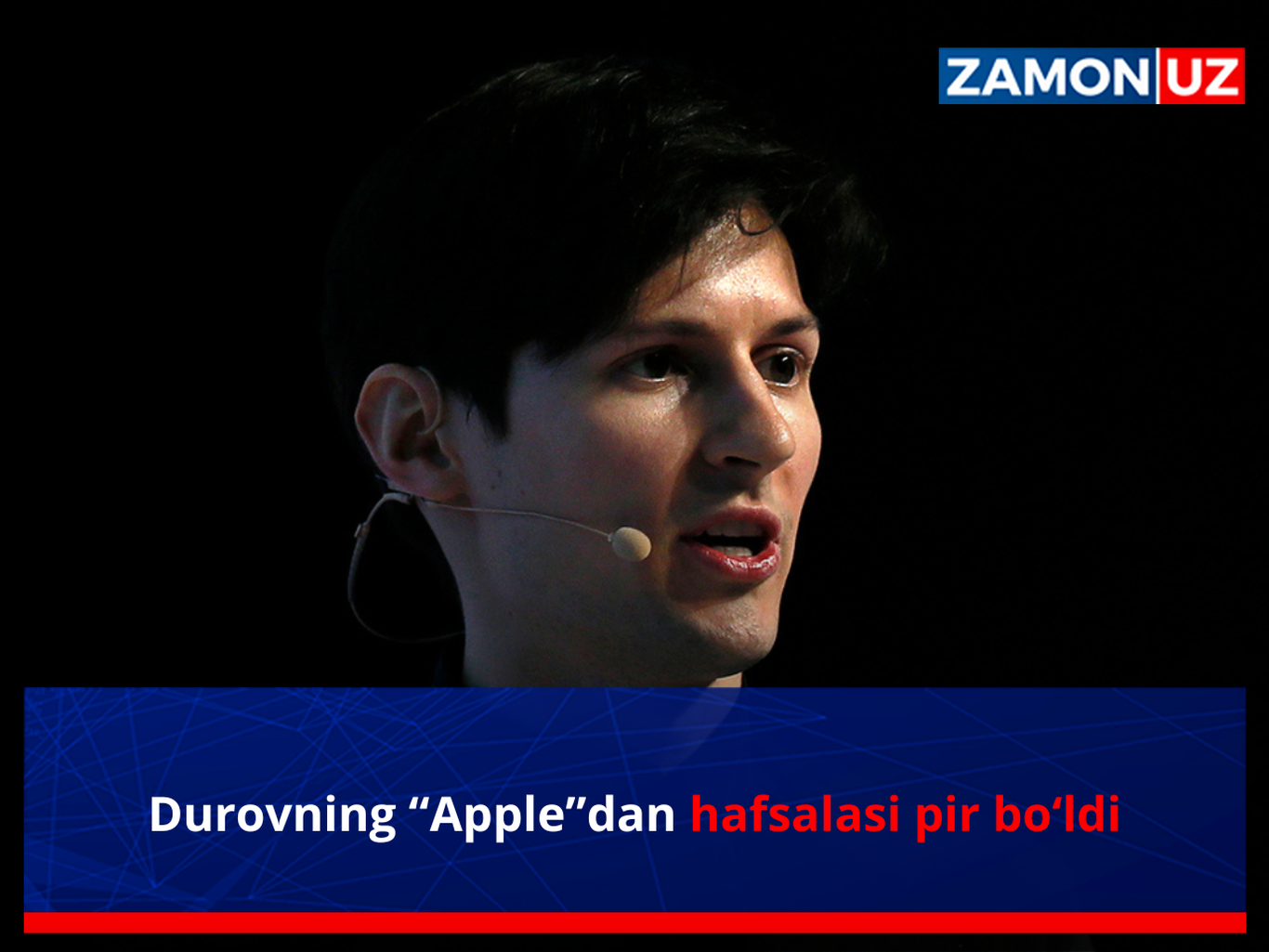 Durovning “Apple”dan hafsalasi pir bo‘ldi