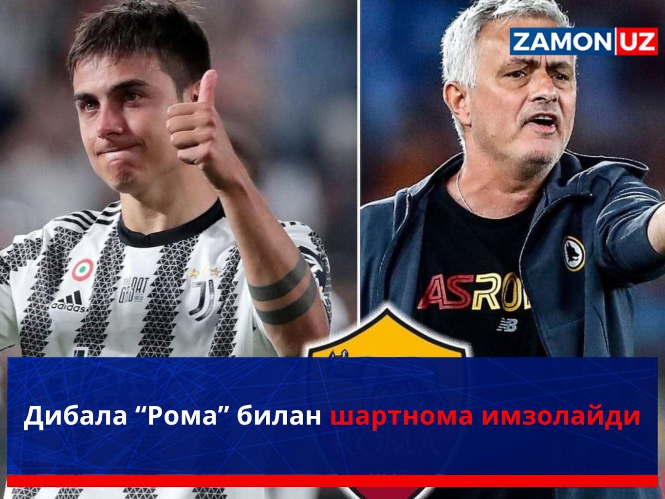 Dibala “Roma” bilan shartnoma imzolaydi