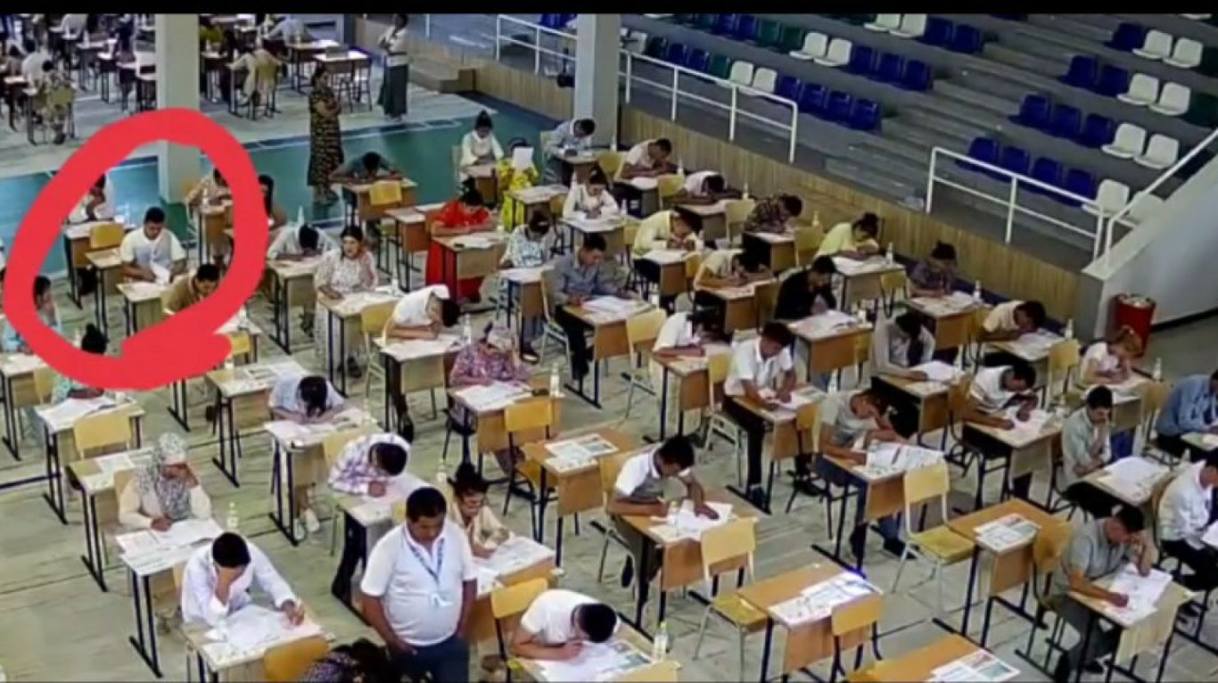 Самарқандда абитуриент имтиҳондан четлаштирилди