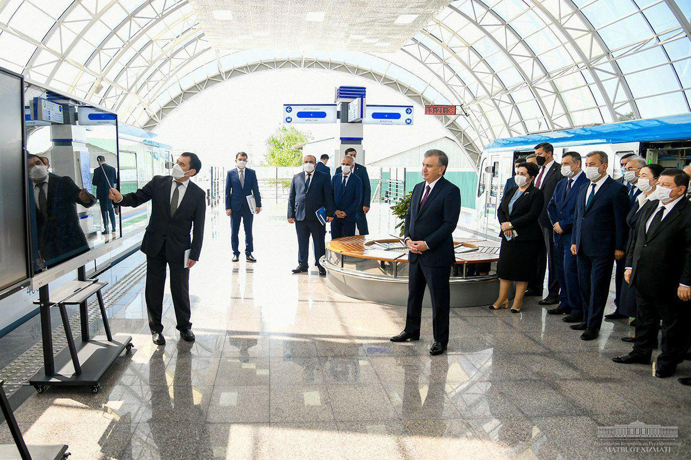 Bugun Shavkat Mirziyoyev yerusti metrosidagi qurilish ishlari bilan tanishadi