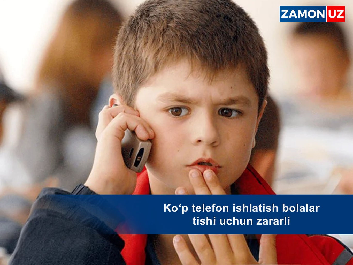 Ko‘p telefon ishlatish bolalar tishi uchun zararli