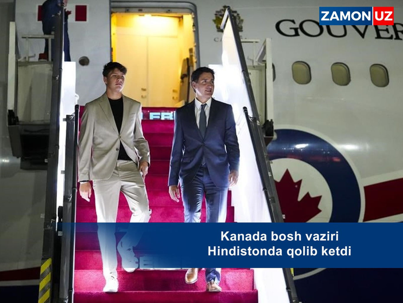 Kanada bosh vaziri Hindistonda qolib ketdi
