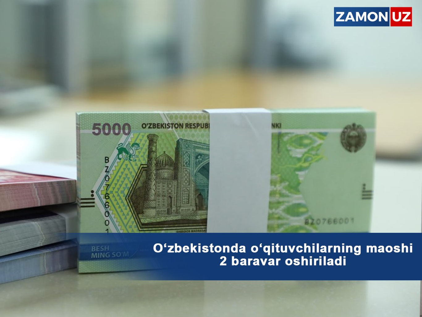 O‘zbekistonda o‘qituvchilarning maoshi 2 baravar oshiriladi