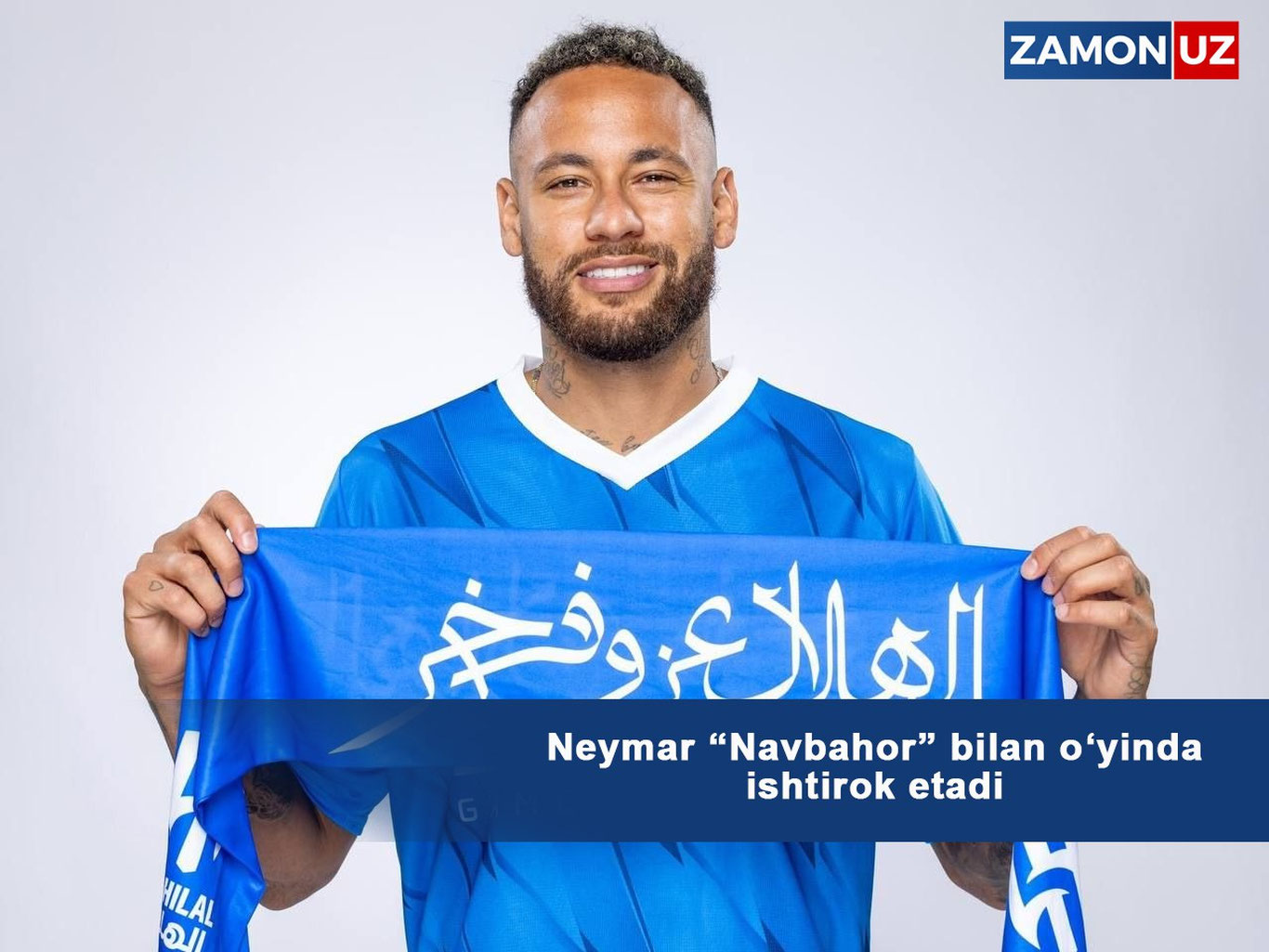 Neymar “Navbahor” bilan o‘yinda ishtirok etadi