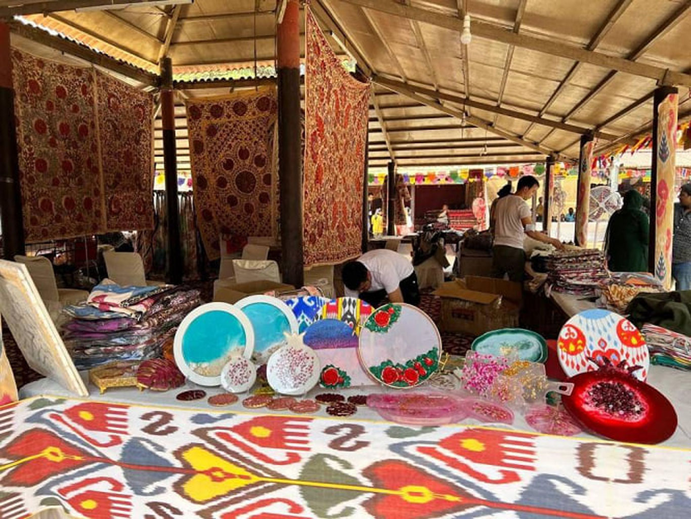 Qo‘qon shahrida ikkinchi xalqaro hunarmandchilik festivali boshlandi