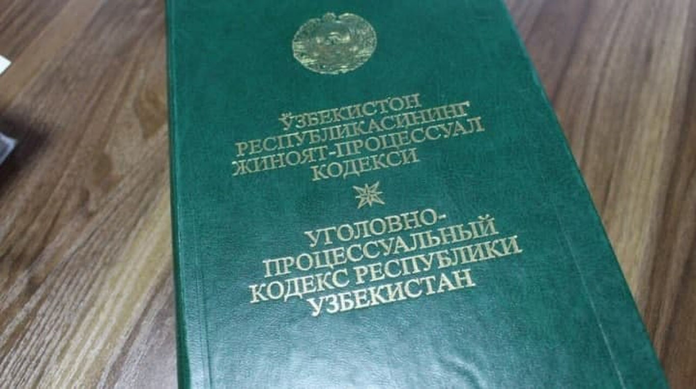 Jinoyat-protsessual kodeksiga o‘zgartirish kiritildi