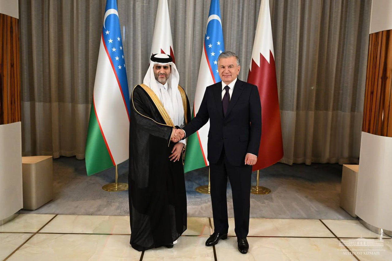 Shavkat Mirziyoyev Qatar investitsiyalar agentligi direktori bilan uchrashdi