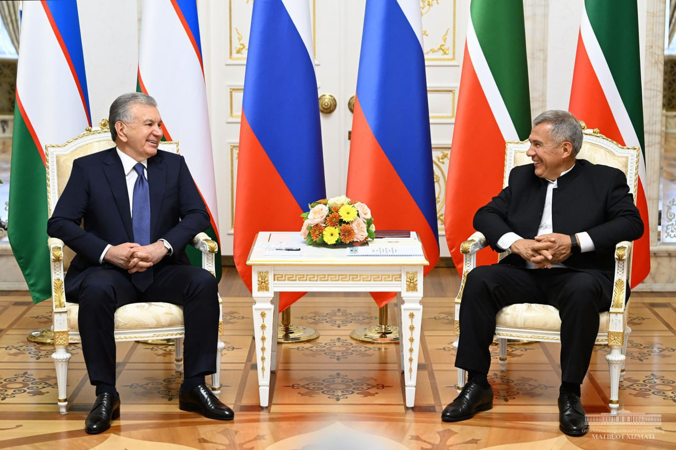 Prezident Tatariston Raisi bilan muzokara o‘tkazdi