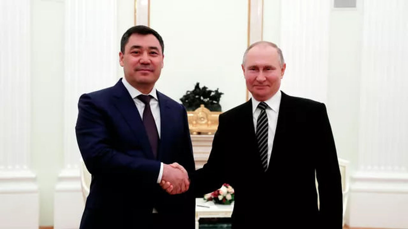 Putin Japarovni “Shon-sharaf” ordeni bilan taqdirladi