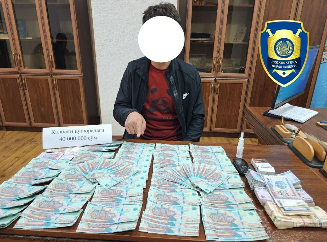 Toshkentda qalbaki pul sotayotgan shaxs ushlandi