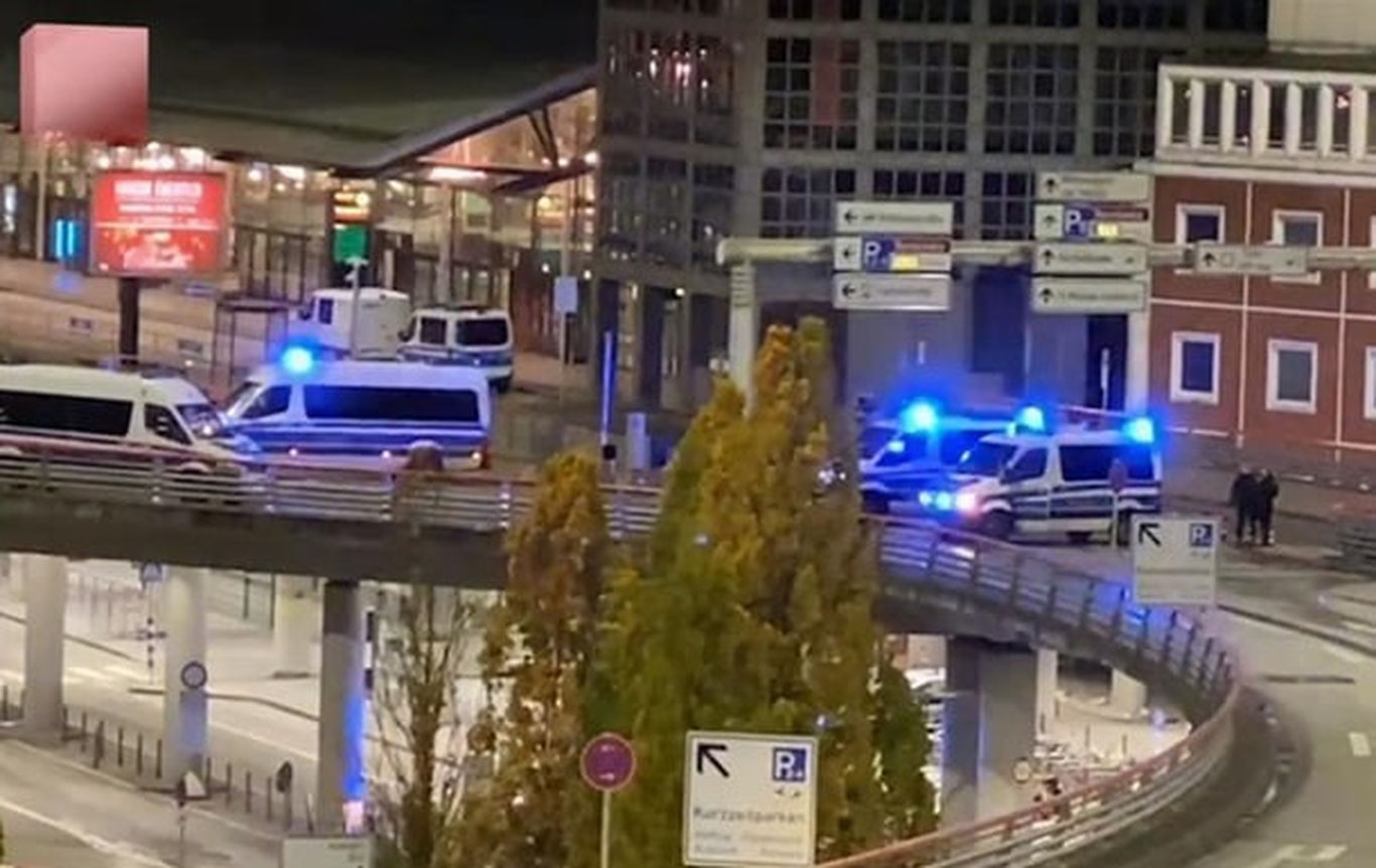 Gamburg aeroporti qurollangan shaxs tufayli yopildi