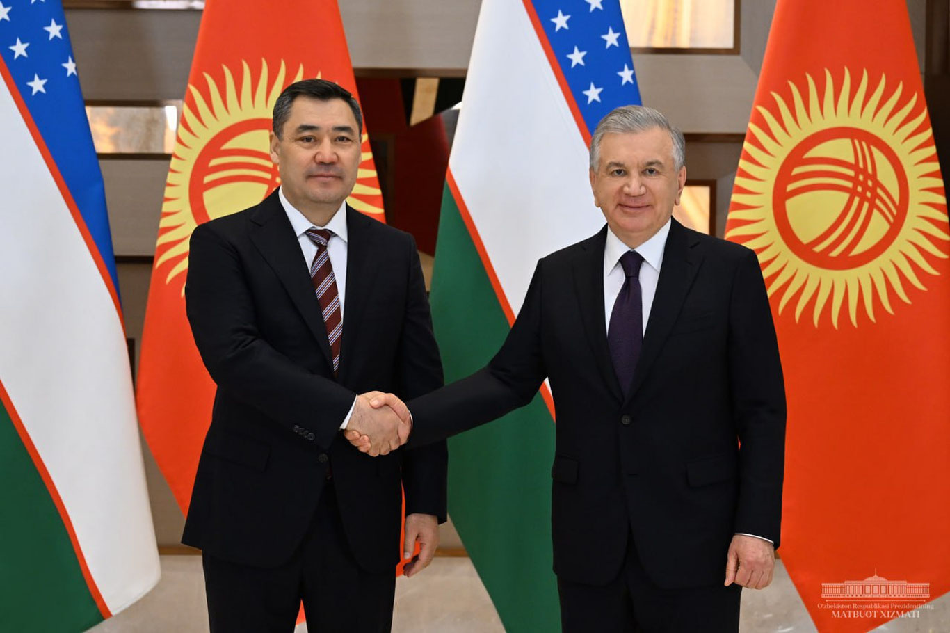Shavkat Mirziyoyev Sadir Japarov bilan uchrashdi