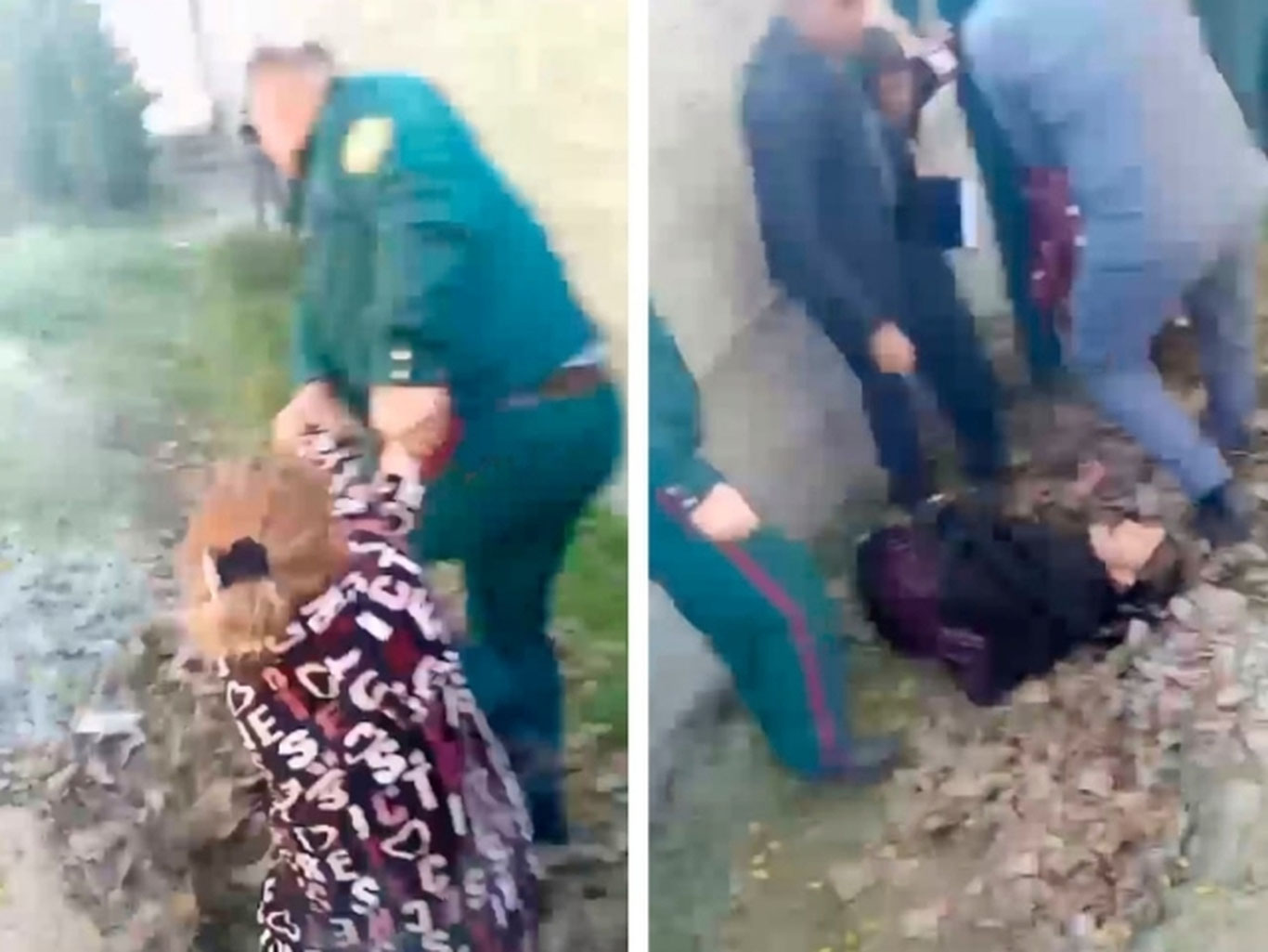 Samarqandda IIB xodimlari va ayollar janjallashdi