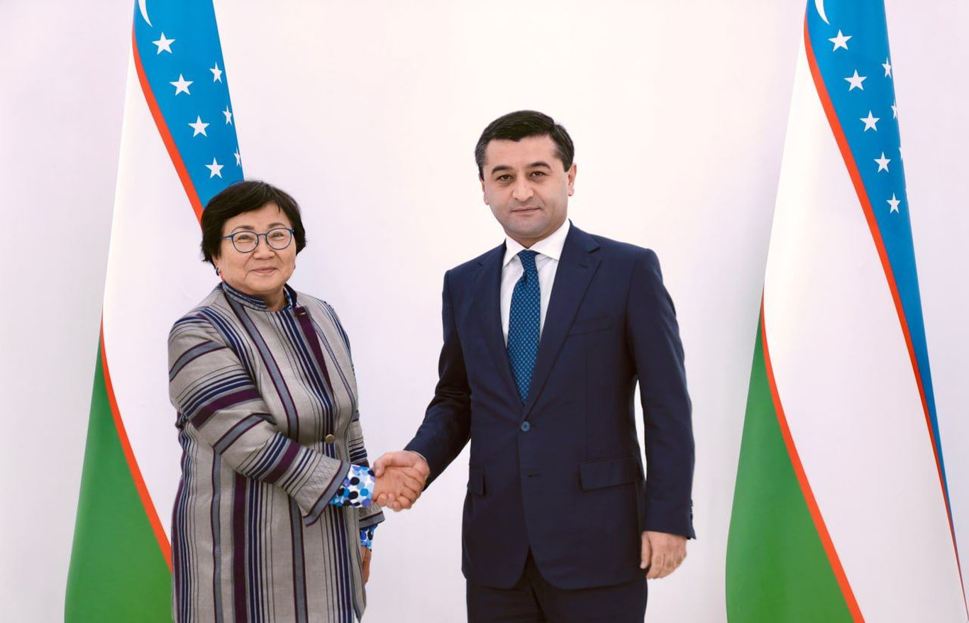 Baxtiyor Saidov Roza Otunbayeva bilan uchrashdi
