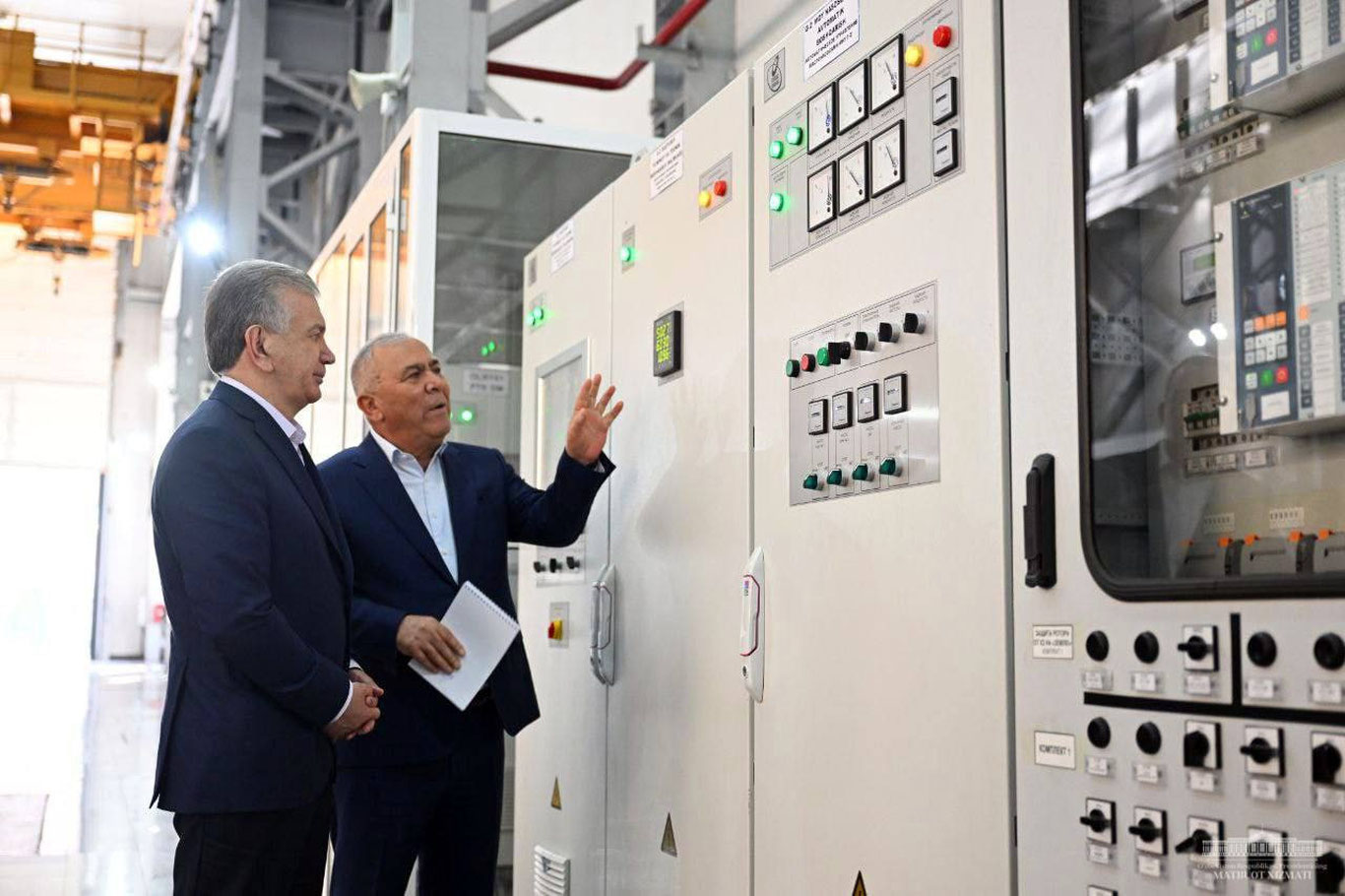 Prezident To‘palang GESdagi modernizatsiya ishlarini ko‘zdan kechirdi