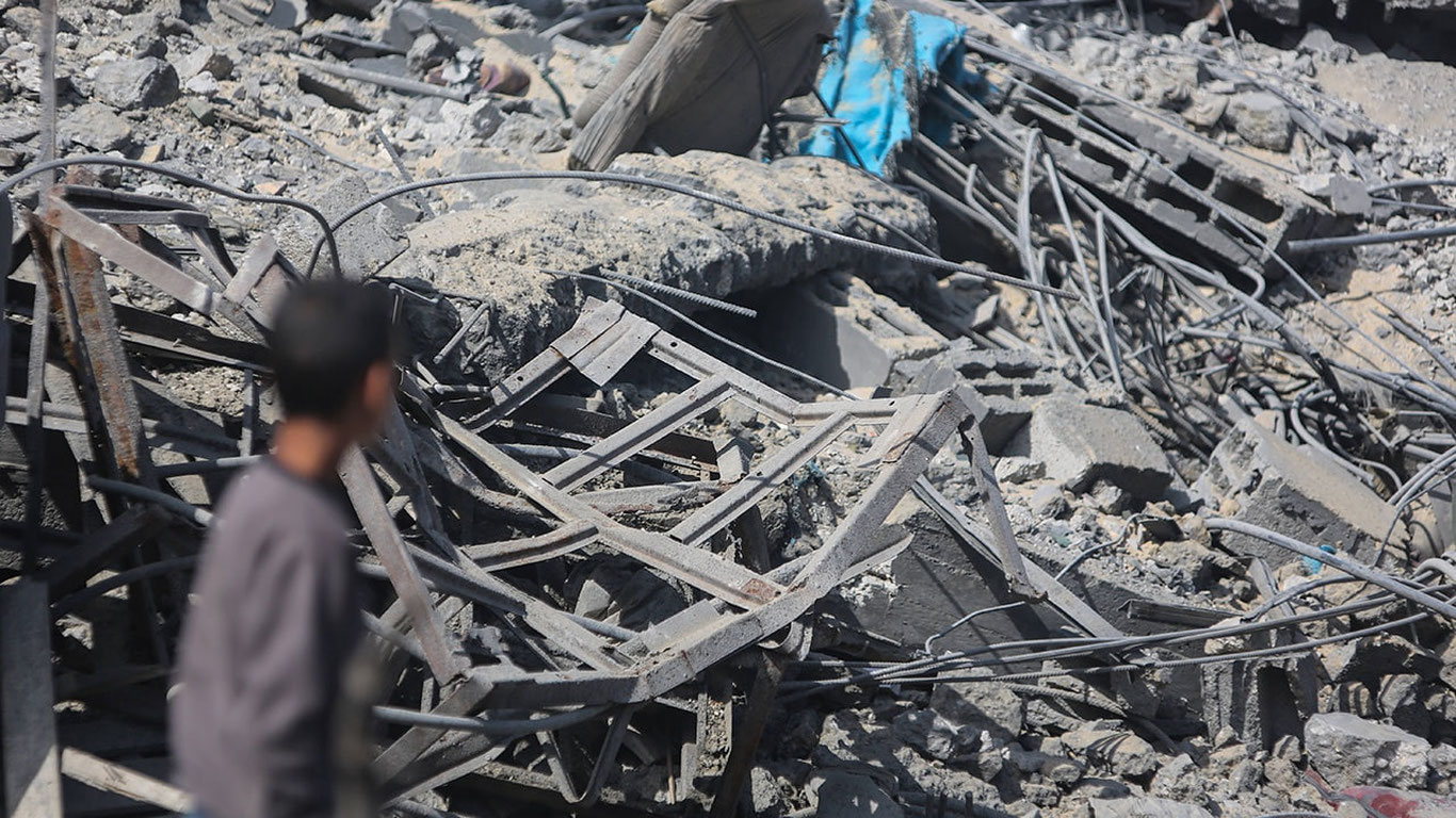 Ғазодаги Индонезия шифохонаси ўққа тутилди