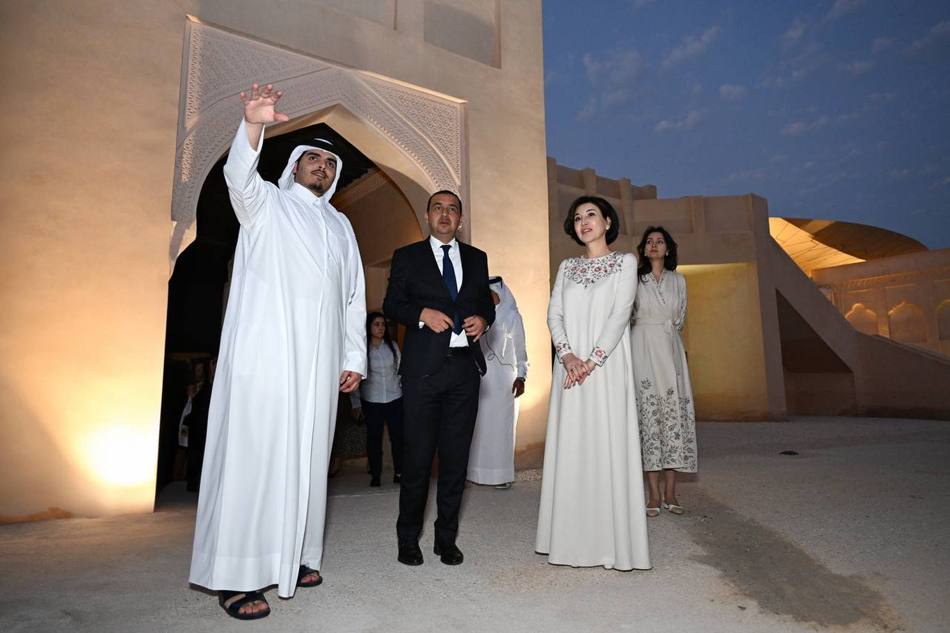 Ziroat Mirziyoyeva Qatar muzeylarida bo‘ldi — foto