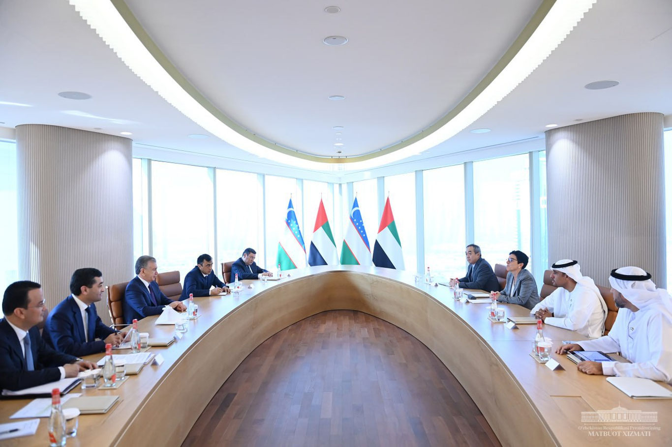Prezident “SWS” kompaniyasi direktori bilan uchrashdi