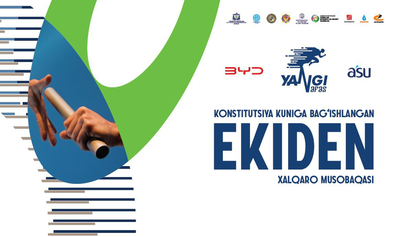 Toshkentda Yangi Nafas — ekiden ommaviy yugurish musobaqasi o‘tkaziladi