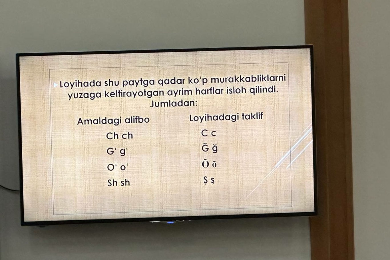 Toshkentdagi xalqaro konferensiyada alifboni isloh qilish masalasi ko‘tarildi