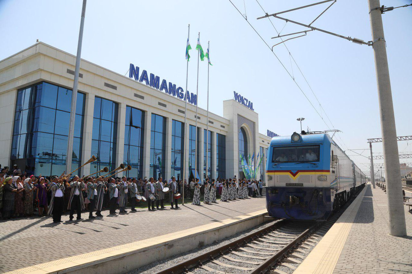 Toshkent — Namangan o‘rtasida muntazam temiryo‘l qatnovi yo‘lga qo‘yildi