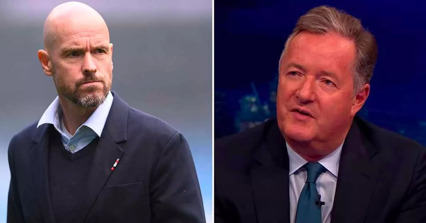 Pirs Morgan Ten Xagni Chempionlar Ligasidagi natijasi bilan "tabrikladi"