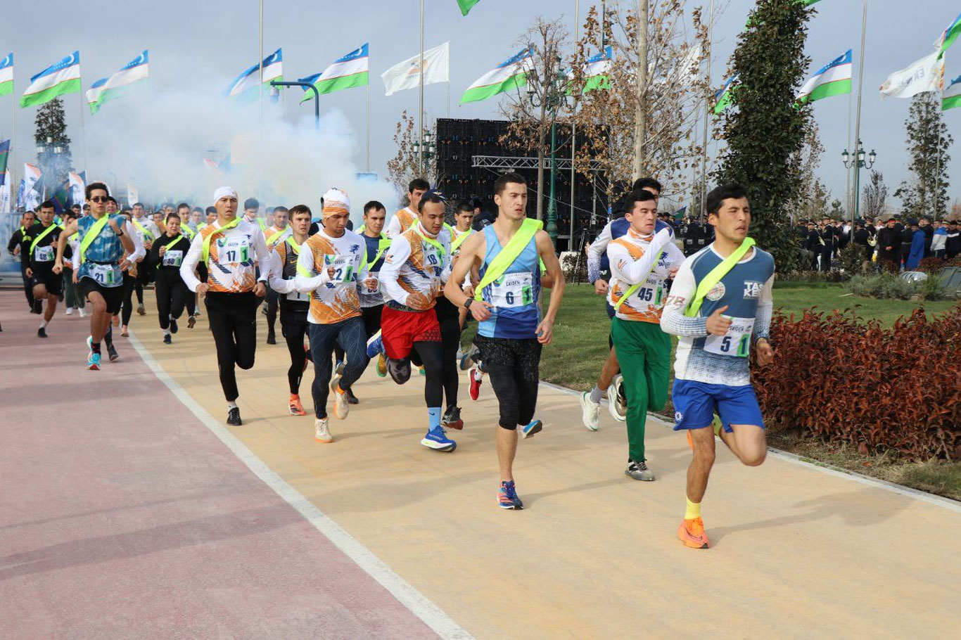 Toshkentda “Yangi Nafas – Ekiden” marafoni o‘tkazildi