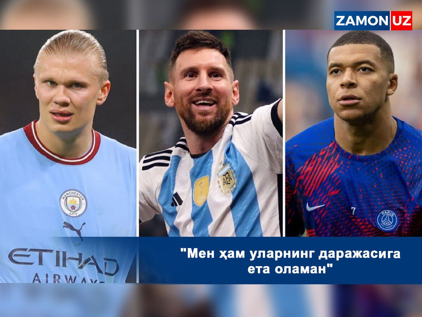 "Men ham ularning darajasiga yeta olaman"