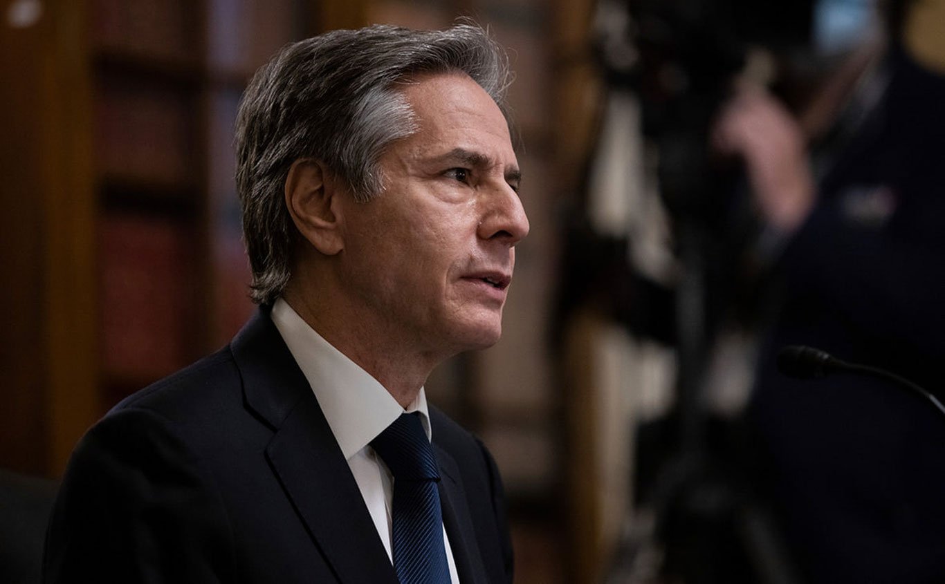 Блинкен: Ғазонинг тинч аҳолисига ҳудудни тарк этиши учун босим ўтказмаслик керак