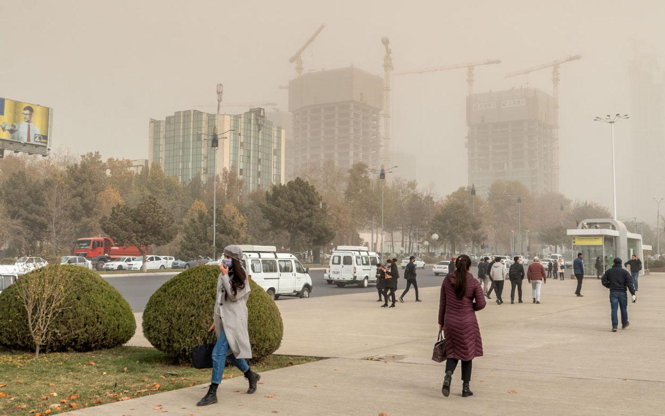 Toshkent havosi “nosog‘lom” darajani ko‘rsatmoqda