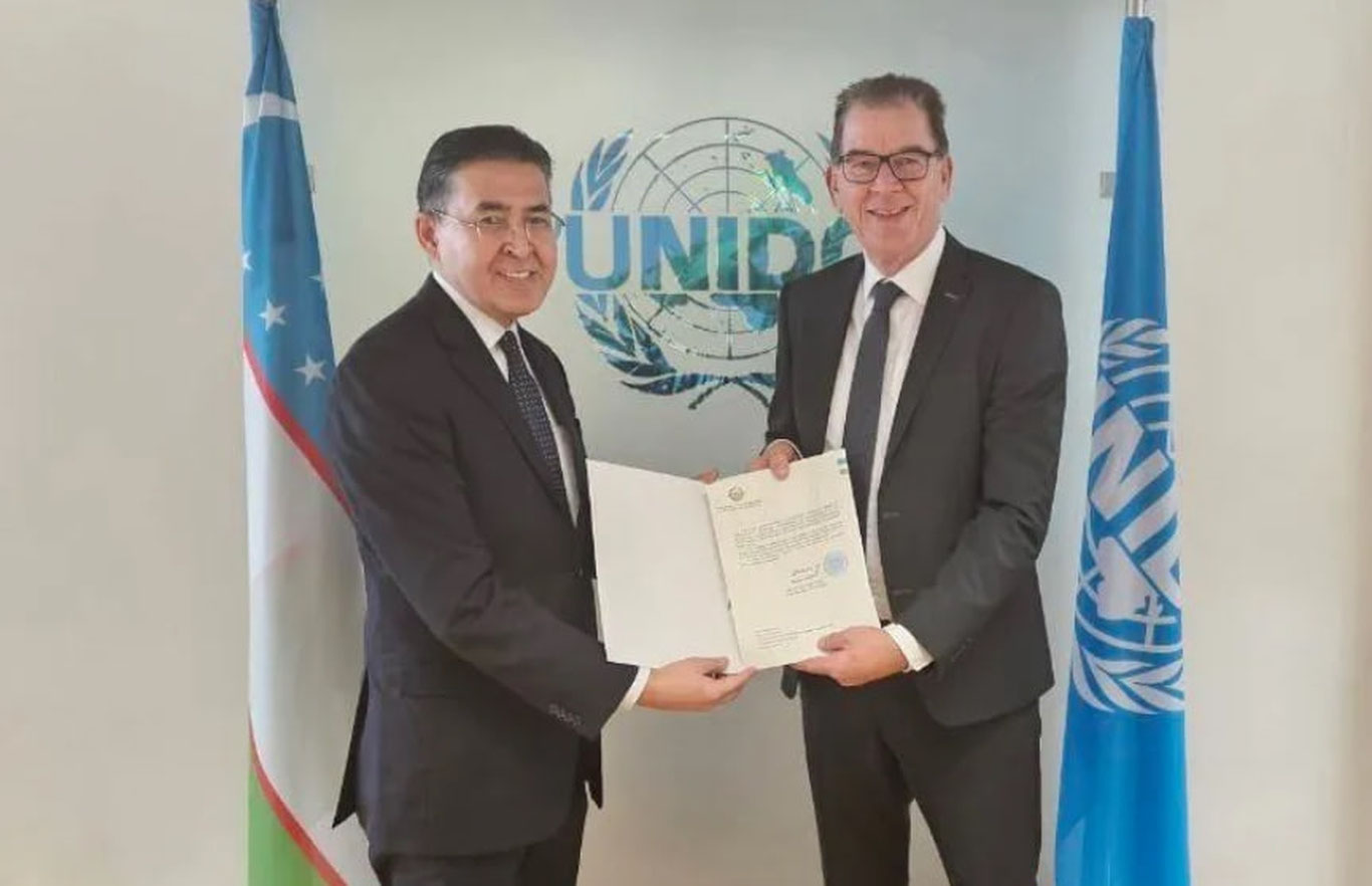 O‘zbekiston elchisi UNIDO huzurida akkreditatsiyadan o‘tdi