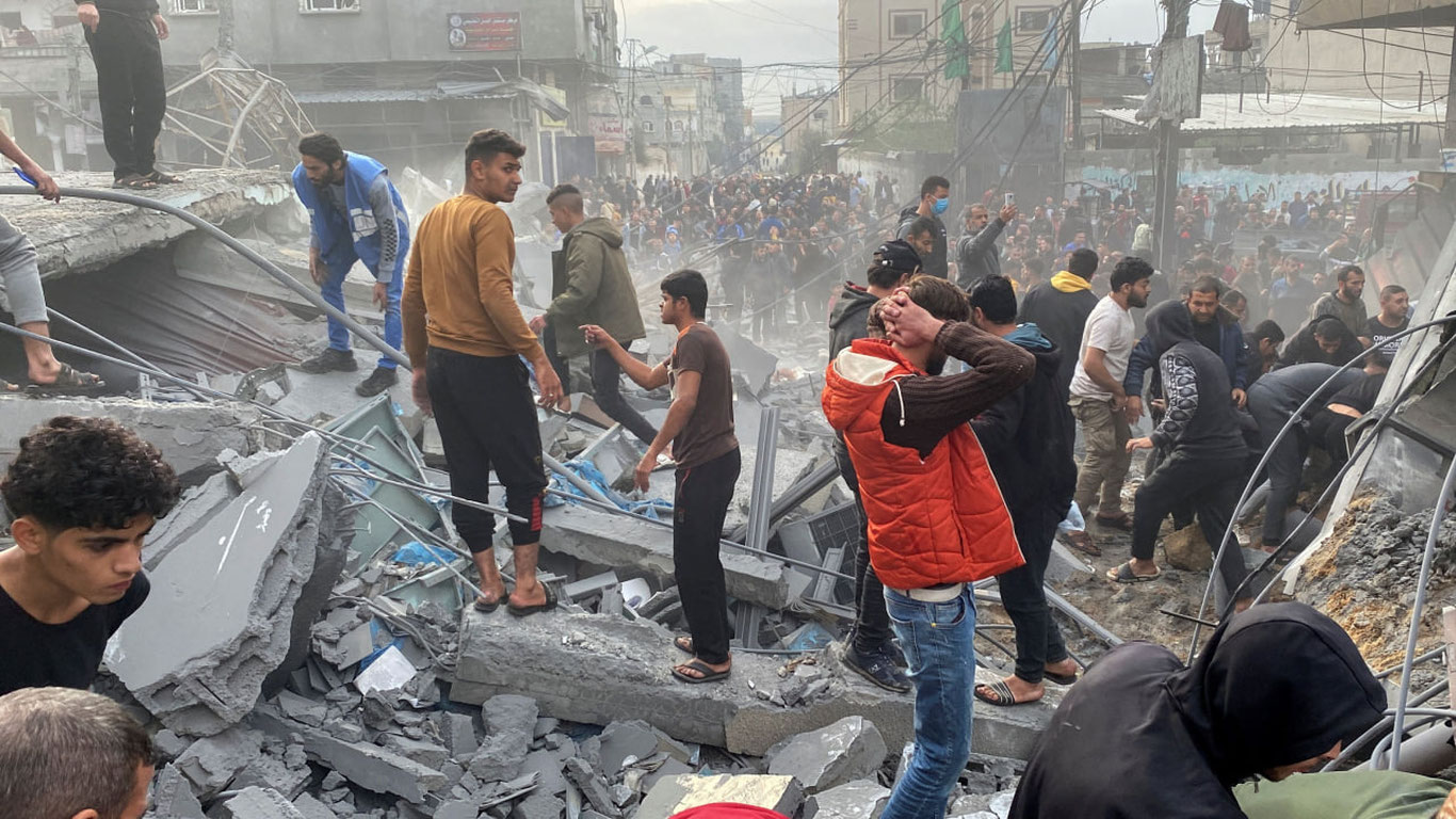 Isroil Rafah atrofiga kuchli zarbalar berdi